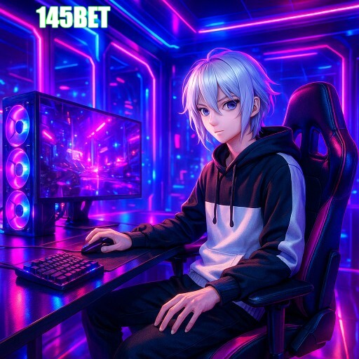 Imagem promocional da 145BET mostrando a plataforma e suas vantagens