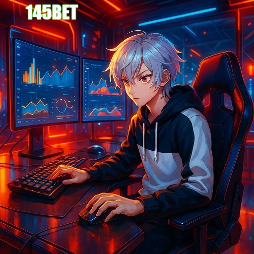 Imagem promocional da 145BET mostrando a plataforma e suas vantagens