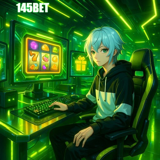 Imagem promocional da 145BET mostrando a plataforma e suas vantagens