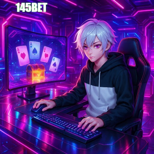 Imagem promocional da 145BET mostrando a plataforma e suas vantagens