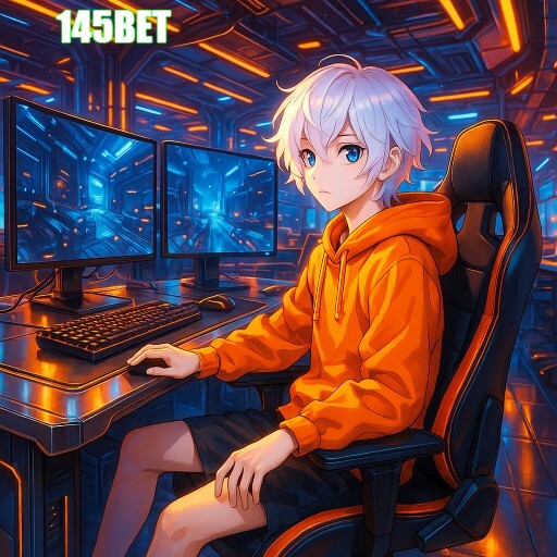 Imagem promocional da 145BET mostrando a plataforma e suas vantagens